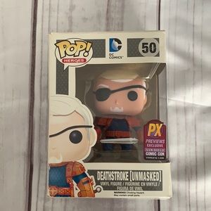 Funko Pop unmasked Deathstroke